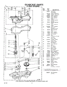 08 - Gear Case parts for Whirlpool Washer LHA6400W1 / from AppliancePartsPros.com