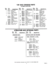 03 - Cabinet parts for Whirlpool Dryer LG5701XKW1 / from AppliancePartsPros.com
