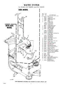06 - Water System parts for Whirlpool Washer LFA7005W0 / from AppliancePartsPros.com