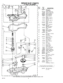 08 - Gear Case parts for Whirlpool Washer LHA6680W1 / from AppliancePartsPros.com