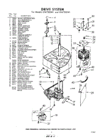 03 - Drive System parts for Whirlpool Washer LFA7505W1 / from AppliancePartsPros.com