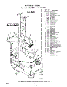 06 - Water System parts for Whirlpool Washer LFA7505W1 / from AppliancePartsPros.com