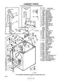 02 - Section parts for Whirlpool Washer LXA5500W0 / from AppliancePartsPros.com