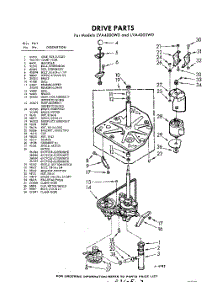 03 - Section parts for Whirlpool Washer LVA4005W0 / from AppliancePartsPros.com
