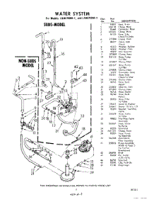 07 - Water System parts for Whirlpool Washer LHA6705W1 / from AppliancePartsPros.com