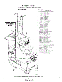 06 - Water System parts for Whirlpool Washer LFA7650W0 / from AppliancePartsPros.com
