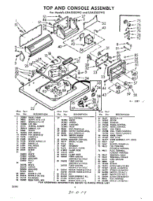 04 - Section parts for Whirlpool Washer LXA5505W0 / from AppliancePartsPros.com
