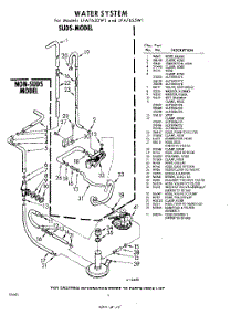 06 - Water System parts for Whirlpool Washer LFA7655W1 / from AppliancePartsPros.com