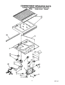 03 - Compartment Separator parts for Whirlpool Refrigerator ET18PKXYG00 / from AppliancePartsPros.com