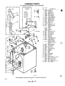 02 - Section parts for Whirlpool Washer LXA5505W1 / from AppliancePartsPros.com