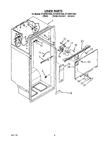 02 - Liner parts for Whirlpool Refrigerator ET18PKXYN00 / from AppliancePartsPros.com