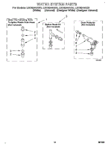 08 - Water System parts for Whirlpool Washer LSC6244AZ0 / from AppliancePartsPros.com