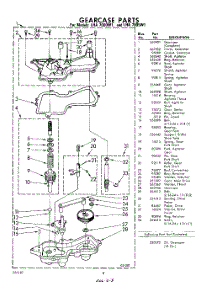 08 - Gear Case parts for Whirlpool Washer LHA7005W1 / from AppliancePartsPros.com