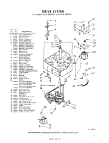 03 - Drive parts for Whirlpool Washer LDA6800W1 / from AppliancePartsPros.com