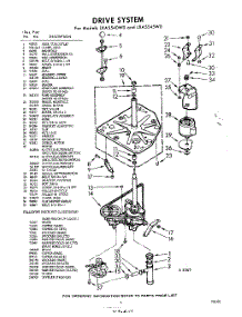 03 - Section parts for Whirlpool Washer LXA5540W0 / from AppliancePartsPros.com