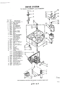 03 - Drive parts for Whirlpool Washer LVA4805W1 / from AppliancePartsPros.com