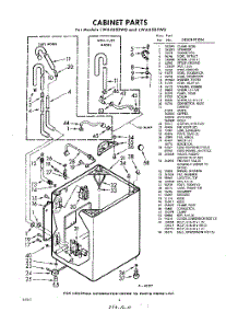 02 - Section parts for Whirlpool Washer LWA5500W0 / from AppliancePartsPros.com