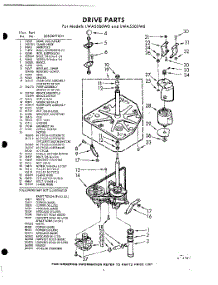 03 - Section parts for Whirlpool Washer LWA5500W0 / from AppliancePartsPros.com