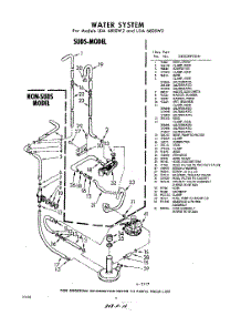 06 - Water System parts for Whirlpool Washer LDA6805W2 / from AppliancePartsPros.com