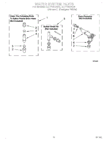 10 - Water System parts for Whirlpool Washer LLT7144AW0 / from AppliancePartsPros.com