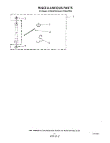 15 - Miscellaneous , Lit / Optional parts for Whirlpool Washer Dryer Combo LT7004XTM0 / from AppliancePartsPros.com