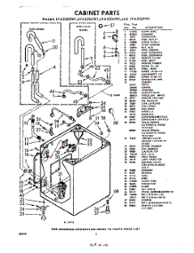 02 - Section parts for Whirlpool Washer LVA5304W1 / from AppliancePartsPros.com
