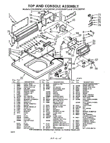 04 - Section parts for Whirlpool Washer LVA5305W1 / from AppliancePartsPros.com