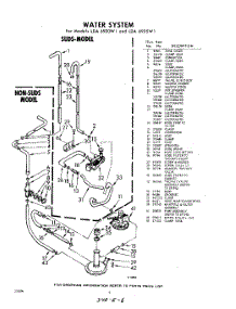 06 - Water System parts for Whirlpool Washer LDA6905W1 / from AppliancePartsPros.com