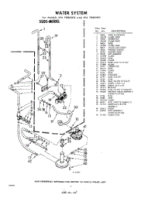 06 - Water System parts for Whirlpool Washer LFA7805W0 / from AppliancePartsPros.com