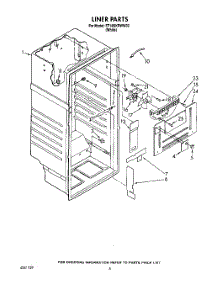 03 - Liner parts for Whirlpool Refrigerator ET18SKRWN02 / from AppliancePartsPros.com