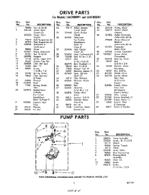 05 - Pump parts for Whirlpool Washer LHA7800W1 / from AppliancePartsPros.com