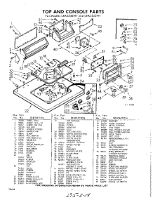 04 - Section parts for Whirlpool Washer LXA5545W1 / from AppliancePartsPros.com