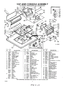 04 - Section parts for Whirlpool Washer LWA5540W3 / from AppliancePartsPros.com