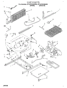 06 - Unit parts for Whirlpool Refrigerator ET18TKXBN00 / from AppliancePartsPros.com