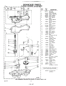 08 - Gear Case parts for Whirlpool Washer LHA7805W1 / from AppliancePartsPros.com