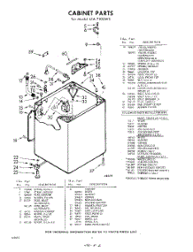 02 - Cabinet parts for Whirlpool Washer LFA7900W0 / from AppliancePartsPros.com
