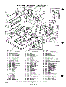 04 - Section parts for Whirlpool Washer LWA5545W2 / from AppliancePartsPros.com
