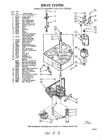 03 - Section parts for Whirlpool Washer LVA5505W0 / from AppliancePartsPros.com