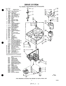 03 - Section parts for Whirlpool Washer LWA5545W3 / from AppliancePartsPros.com