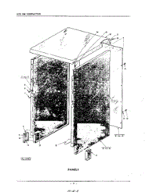 10 - Panels parts for Kitchenaid Compactor KCS100 / from AppliancePartsPros.com