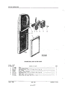 16 - Charcoal Air Filter parts for Kitchenaid Compactor KCS100 / from AppliancePartsPros.com