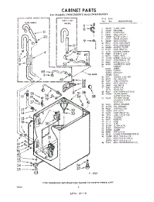 02 - Section parts for Whirlpool Washer LWA5560W3 / from AppliancePartsPros.com