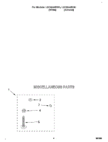 03 - Miscellaneous parts for Whirlpool Washer LSC8245BN0 / from AppliancePartsPros.com