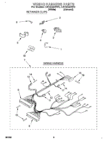 07 - Wiring Harness parts for Whirlpool Washer LSC8245BN0 / from AppliancePartsPros.com