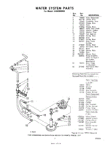 07 - Water System parts for Whirlpool Washer LHA9800W0 / from AppliancePartsPros.com