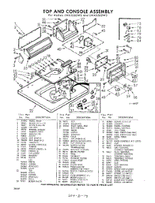 04 - Section parts for Whirlpool Washer LWA5565W3 / from AppliancePartsPros.com