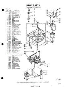 03 - Section parts for Whirlpool Washer LWA5800W0 / from AppliancePartsPros.com