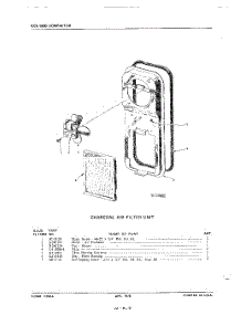 15 - Charcoal Air Filter parts for Kitchenaid Compactor KCS100B / from AppliancePartsPros.com