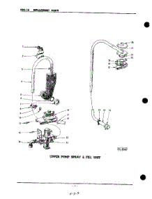 09 - Upper Pump Spray And Fill parts for Kitchenaid Dishwasher KDS16WSC / from AppliancePartsPros.com