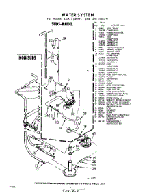 06 - Water System parts for Whirlpool Washer LDA7505W1 / from AppliancePartsPros.com